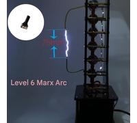 Duty 6 Levels Marx Generator with 2000PF Capacitors and Electrodes for Electrical Experiments High Voltages Marx Generator
