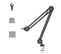 Duty Alloy Desktop Microphone Boom Arm Stand Mount with 3 Section 5 / 8Inch Adapter for Broadcasting Desktop Micr Arm
