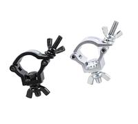 Duty Aluminum Magnesium Alloy Fixture Clamp Secure Mounting 32 to 35mm Pipe Aluminum Magnesium Alloy Single Stage Light Clamp