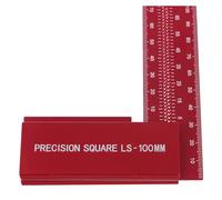 Duty Aluminum Right Angles Rule Precisions Woodworking Tool Operate for Floor Installation and Crafting Angles Measuring Device