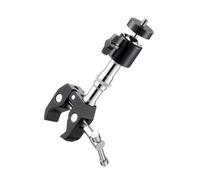 Duty Ball Joint Swivels Mount Adapter Compatibles Various Cameras Lights and Auditory Devices Stable Ball Head Mount