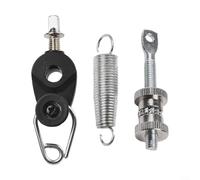 Duty Bass Drum Pedal Spring Kit Cam Assembly Tensioner 3PCS for Electronic Drum Set Repair(A)
