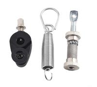 Duty Bass Drum Pedal Spring Kit Cam Assembly Tensioner 3PCS for Electronic Drum Set Repair(B)