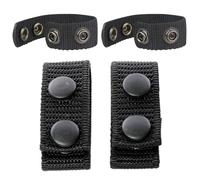 Duty Belt Keepers for 2.17in Width Belts 4Pcs Belt Keepers Belt Keeper Duty Belt Fast Release Double Snap Belt Clip Nylon Strong Load Duty Belt Accessories for Police Outdoor Sports