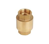 Duty Brass Check with Internal Thread Vertical Installation for High Pressure Pipe Systems Spring Design Vertical Mount None Return