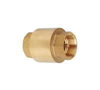 Duty Brass Check with Internal Thread Vertical Installation for High Pressure Pipe Systems Spring Design Vertical Mount None Return