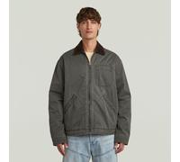 Duty Canvas Trucker Jacket - Grey - Men XL