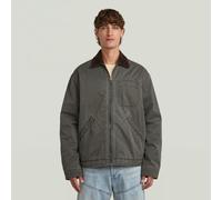 Duty Canvas Trucker Jacket - Grey - Men XS