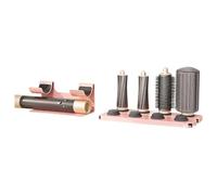Duty Carbon Steel Wall Mounted Storage for Blow Dryer and Styling Tools Without Damage Blow Dryer Shelf