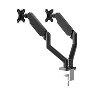 Duty Double Monitor Stand for 17-32inch Screens with Full Motion Articulating Arms Modifiable Monitor Stand
