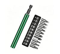 Duty Extension Bit Holders, 25Mm 10Pcs Bit, 120mm | Durability Aluminum Bit Holders Extender 25Mm 10Pcs Bit for 6Mm Hexagonal Shank Power Tool in Tight Space