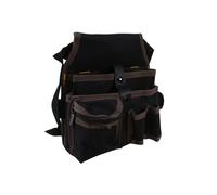Duty Fabric Electrician Tool Bag with Multiple Pockets for Screwdrivers Pliers Long Lasting Use Easy Organization Adjustable Nylon Tool Work Belt Pouches