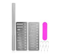 Duty Glues Scrapers Removers with Card Pin Rosted Strips for Efficient CPU Delidding and Electronic Device Repairs Alloy Steel Pry Rod for CPU Repair