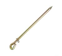 Duty Ground Spike Pole 45cm for Earthing Electrode with for Alligator Clip for Household Electrical Safety(3pcs Set)