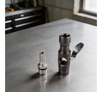 Duty Inflation Nozzle for High Pressure Duty Inflation Nozzle(Black)