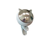 Duty Iron Ashtray with Clamp on Attachment for Tables Side Railings Strong Grip WIndproof Lid Ashes Container Clip on Ashtray with Lid