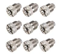 Duty Metal 9-in-1 Nozzle Multiple Angles Efficient Tasks Stainless Steel Sprinkle Nozzle