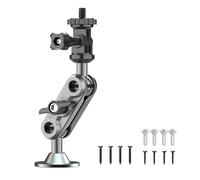 Duty Metal Camera Monitor Mount with 1/4 Thread for Flexible Angles Home Security Video Adjustable Security Monitor Stand
