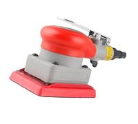Duty Metal Pneumatic Random Orbital Sander, Red