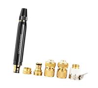 Duty Metal Water Dispenser Bundle Including 5 Additions for Pressure Washing Multi Purpose Sprinkle Nozzle