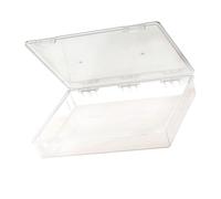 Duty Rectangle Parts Storage Case with See Through Lid Protects Contents from Dusts and Damage Tool Organizers Box