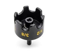 Duty Removal Bolt Socket Nut Drill, Single Sleeve | 1 / 4 3 / 8 1 / 2inch Removal Bolt Nut Remover Tool, Heavy Duty Removal Bolt Socket, Hexagonal Shank Driver Extractor