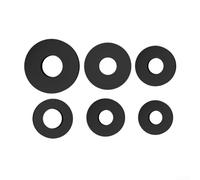 Duty Rubber Washer Kit for Faucet and Appliance Use with Shock Absorption Technology and Effective Water Seal Implementation (180PCS)