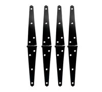 Duty Shed Door Hinges Decorative Strap Hinge with Screws, A | Furniture Door Hardware for Fence Wood Gate Cabinet Door Enduring Heavy Duty Outdoor