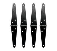 Duty Shed Door Hinges Decorative Strap Hinge with Screws, B | Furniture Door Hardware for Fence Wood Gate Cabinet Door Enduring Heavy Duty Outdoor