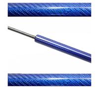 Duty Shock Absorber For Fiesta Mk6 Mk7 2009-2020 Front Hood Bonnet Modify Carbon Fiber Gas Lift Support Shock Damper 1PC Strut Hydraulic Rod(Blue Carbon Fiber)