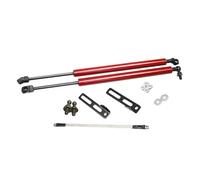 Duty Shock Absorber For Peugeot 308 II T9 2013-2021 Front Bonnet Modify Gas Spring Prop Lift Support Carbon Fiber Damper Piston Rods Bar Hood Struts Hydraulic Rod(Red carbon fiber)