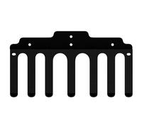 Duty Space Saving Barbell Wall Mount Storage Solution for Home and Garage Gyms Supports Various Fitness Equipment Vertical Barbell Mount