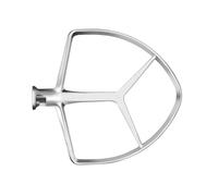 Duty Stainless Steel Flat Beater Replacement for 7QT Bowl Lift Stand Mixer Easy Attachment Accessories Dishwasher Safe Mixer Paddle