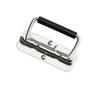 Duty Tool Box Handles Stainless Steel Spring Loaded Folding for Simple Spring Loaded Rubber Handle Wooden Cabinet Box Door Handle