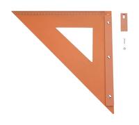 Duty Triangular Measuring Instrument for Technical Drawing and Building Layouts Measuring Tool for Carpentry