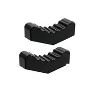 Duty Trolley Jack For Car Lift Black/Red 2X Heavy Duty Rubber Jack Stand Pads Jacking Pad Support Adapter Frame Rail Protector Scissor Jack Kit(Black-M)