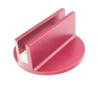 Duty Trolley Jack Large Slotted Universal Magnetic Jack Pad Weld Frame Rail Adapter For All Model Cars Scissor Jack(Red)