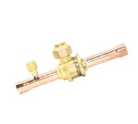 Duty Two Way Shut Off Valves Temperature Resistant Brass Isolation Designed for Refrigerants Lines in Units Heavy Duty Two Way Temperature Isolation Designed for Refrigerants Lines in Units High