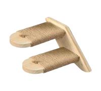 Duty Wooden Climbing Ladder Wall-Mounted Activity Center for Vertical Exploration & Compact Living Space Saving Cats Climbing Furniture Natural Wood Cats Toy for Apartment