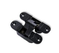 Duty Zincs Alloy Invisible Muted Door Hinges Adjustable Butt Hinge 180 Degree Swing Concealed Enduring Zincs Alloy Butt