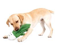 Duuclume Cabbage Shape Squeaky Dog Toy - Crinkle Plush Interactive Chew Toys for Small & Medium Dogs, Soft & Sturdy for Aggressive Chewers, Boredom Relief & Play