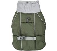 Duuclume Dog Vest Jacket Outdoor Winter Coat Coat Cold Weather Warm,Wind and Waterproof Proof Zipper Opening Adjustable Breathable Comfort Night Reflective Strip (Green/3XL)