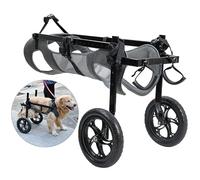 Duuclume Large Dog Wheelchair for Back Legs, Mobility Aids Pet Wheelchair Cart with Disabled Hind Legs Walking for Disabled or Injured Large Dogs (XL)
