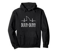 Duun-Dunn Shark Attack! Jaws, Great White, Sea Monster Gift Pullover Hoodie