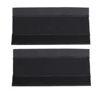 DUUTI 2pcs Cycling Bicycle Bike Frame Chain Protector Sticker Guard for Multi-Speed Bikes Neoprene Nylon Black 2