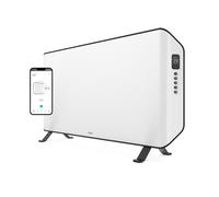 Duux Edge 1000 Smart Convection Heater - 1000W, Wall-Mounted Option, Wi-Fi Control, Silent Operation - White, DXCH21UK
