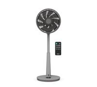 Duux Whisper 3 Standing Fan - 13dB, 26 Cooling Speeds, Height Adjustable Telescopic Stand, Multi-direction Oscilation, Quiet Fan For Bedroom with Night Mode, Timer and Remote Control - Grey