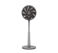 Duux Whisper 3 Standing Fan with Remote Control, 26 Cooling Speeds, Height Adjustable, Multi-direction Oscilation, Quiet Fan with Night Mode and Timer, Grey