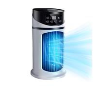 Duvcoywae Air Conditioning Fan - Portable Cool Air Fan for Bedroom - Adjustable Speeds Humidifier, Space Cooler Evaporative with Timer, Apartment Must Haves for Restaurant Hotel Home Office