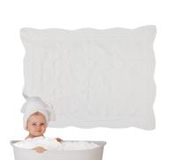 Duvcoywae Baby Quilts for Girls, Lightweight Receiving Swaddle, Foldable Soft Stroller Mat, Portable Breathable Nursery Quilt for Outdoor Home Daycare Center Travel